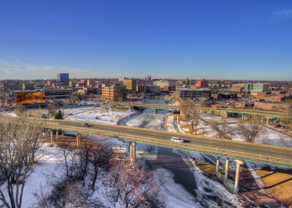 #22. Sioux Falls, South Dakota (tie)